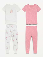 Image 2 of 2, Printed Snug-Fit Pajama 4-Piece for Toddler & Baby