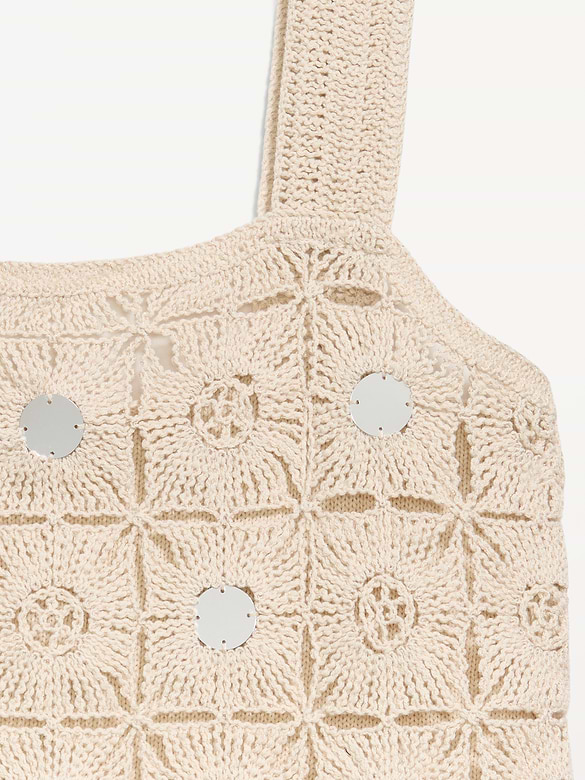 Camisole en coton littoral à motifs de cercles