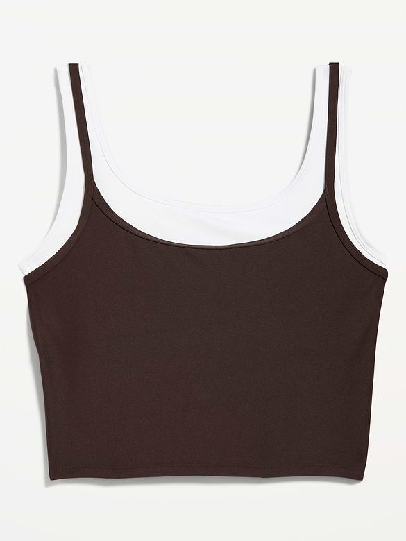 PowerSoft Layered Longline Bra