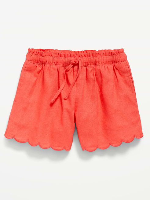 Linen Linen-Blend Shorts for Toddler Girls on clearance at Old Navy — 50% off