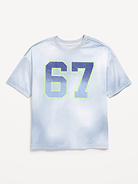 Image number 2 showing, Oversized Mesh Graphic Basketball T-Shirt for Boys