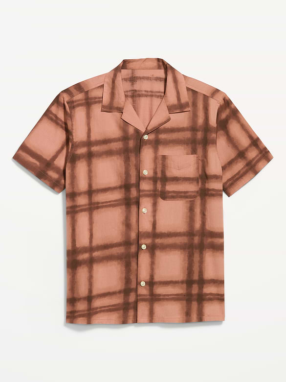 Chemise de vacances à manches courtes