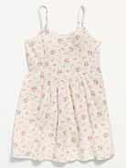 Image number 3 showing, Printed Sleeveless Fit and Flare Dress for Girls
