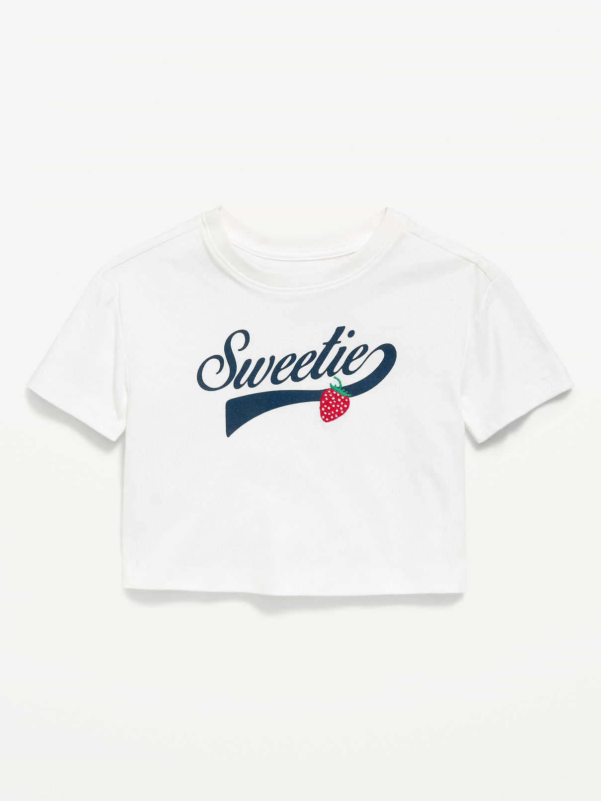Image number 1 showing, Short-Sleeve Boxy Graphic T-Shirt for Toddler Girls