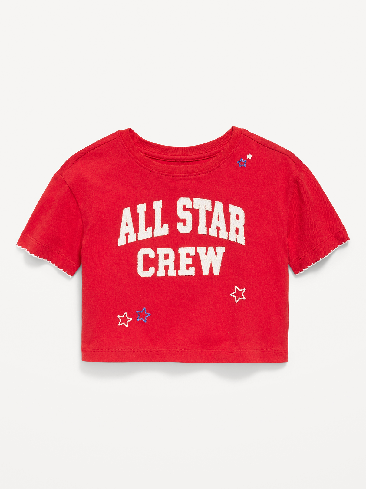 Image number 1 showing, Short-Sleeve Boxy Graphic T-Shirt for Toddler Girls