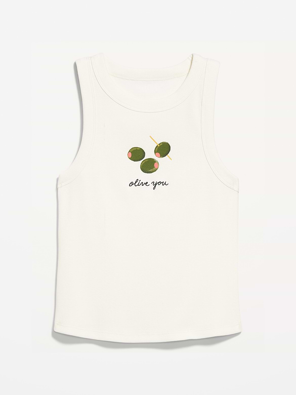 Camisole courte moulante