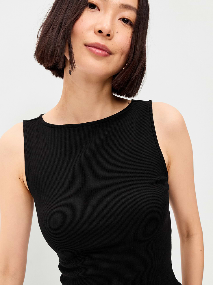 Image number 4 showing, Mixed Media Drop-Waist Mini Dress