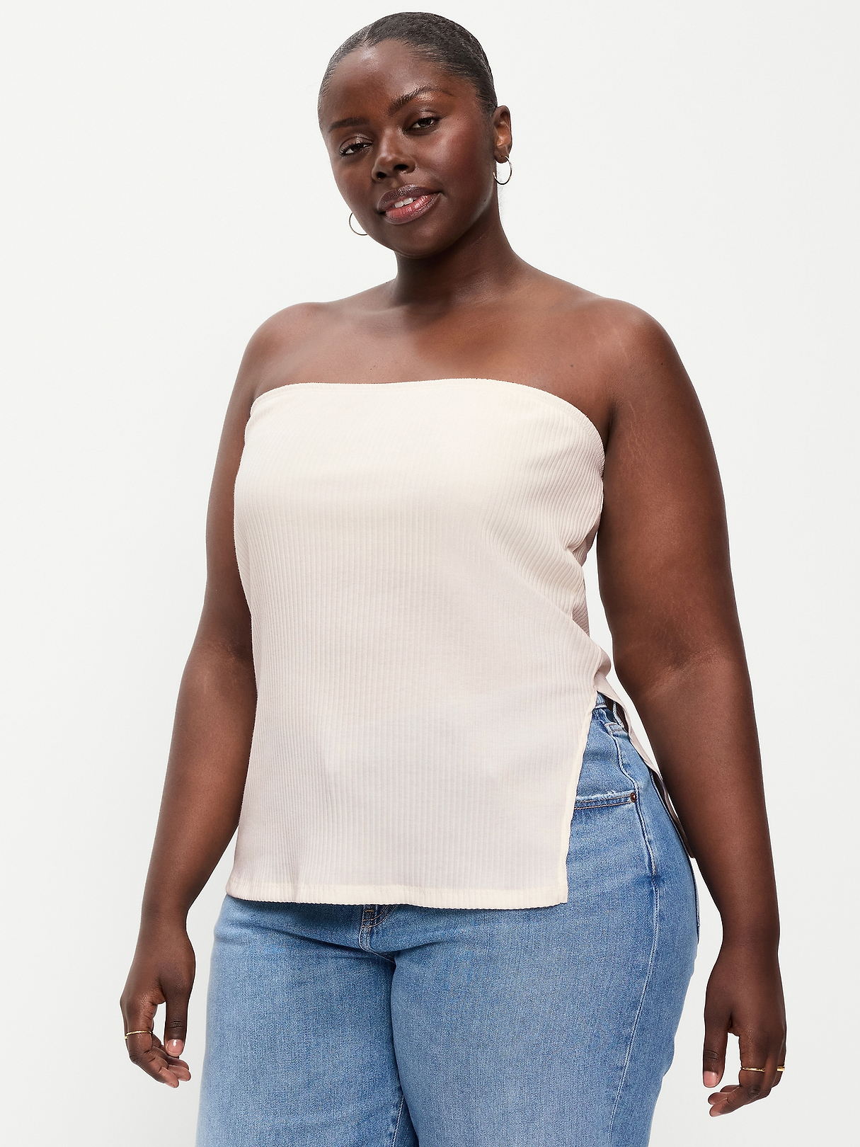Asymmetrical Tube Top | Old Navy