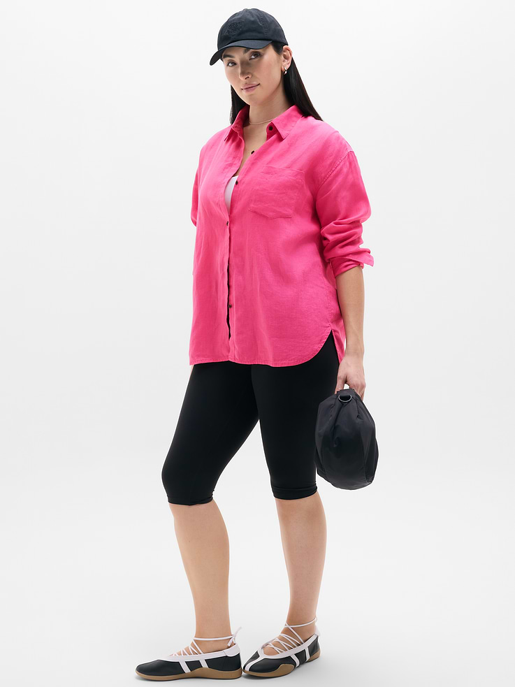 Image number 5 showing, Retreat Linen Top