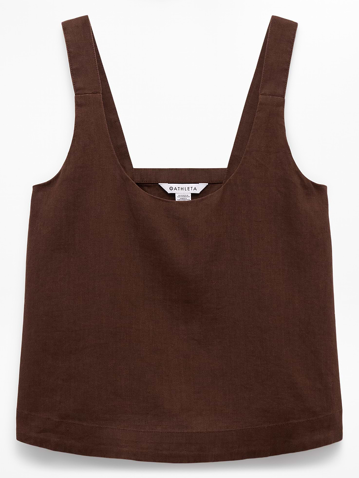 Image number 7 showing, Retreat Linen Tank