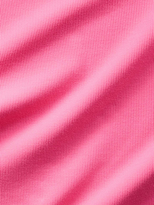 Signature Rib Crop Tee