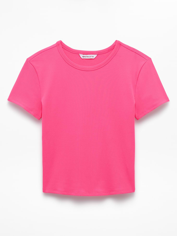 Image number 7 showing, Signature Rib Crop Tee