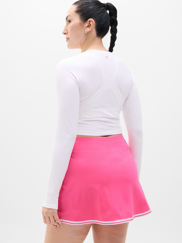 Image number 6 showing, Crosscourt High Rise Tipped 14" Skort