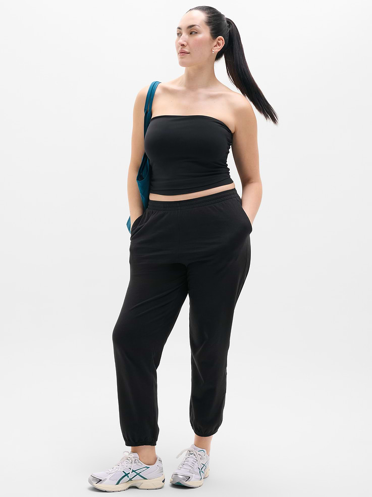 Image number 5 showing, Airy Cotton Terry Jogger
