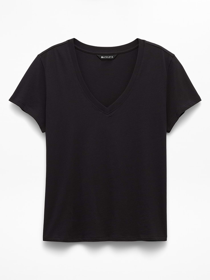 Image number 7 showing, Favorite Cotton V-Neck Tee
