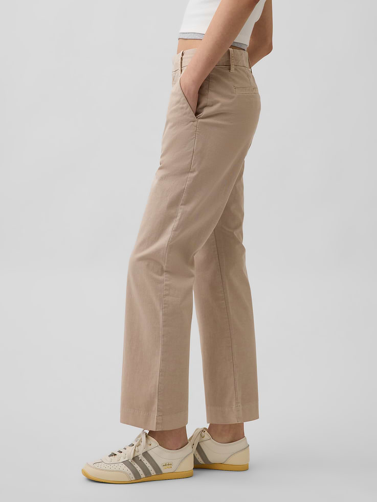 Image number 3 showing, Mid Rise Khakis