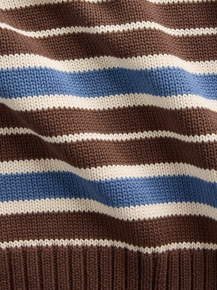 Image number 4 showing, 100% Cotton Oversized Crop Sweater