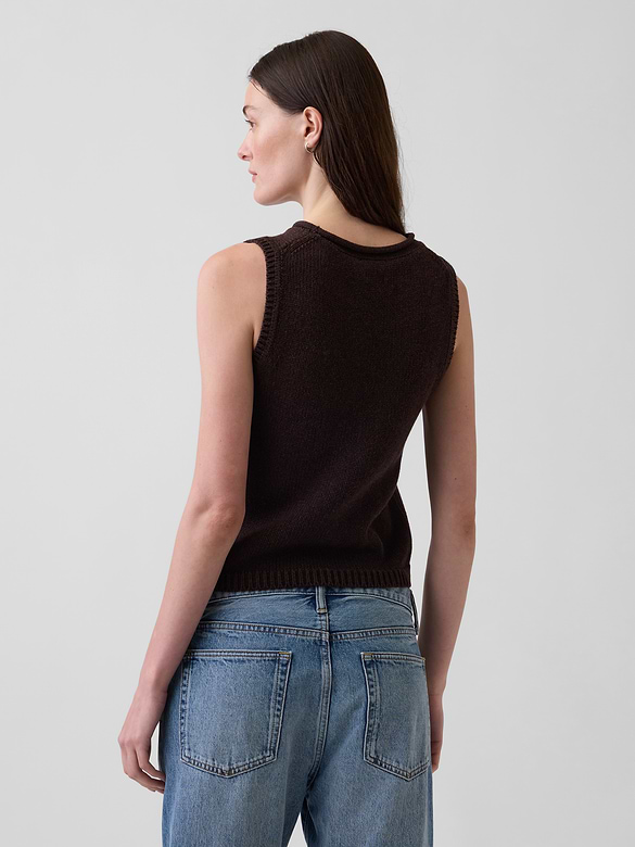 100% Cotton Sweater Vest