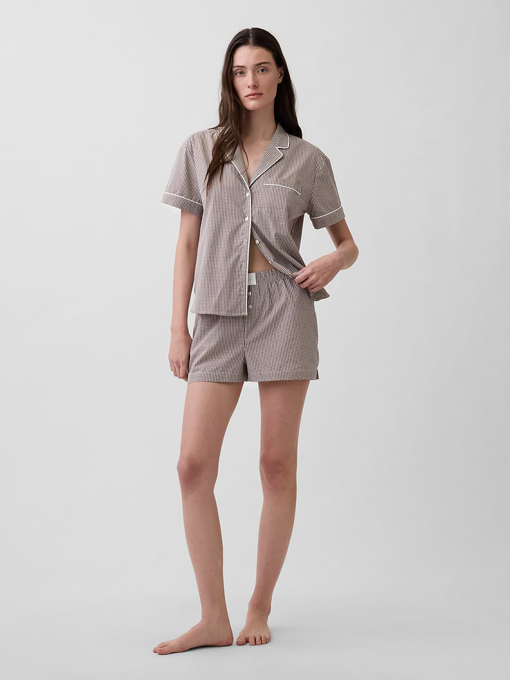 Image number 5 showing, Poplin PJ Shirt