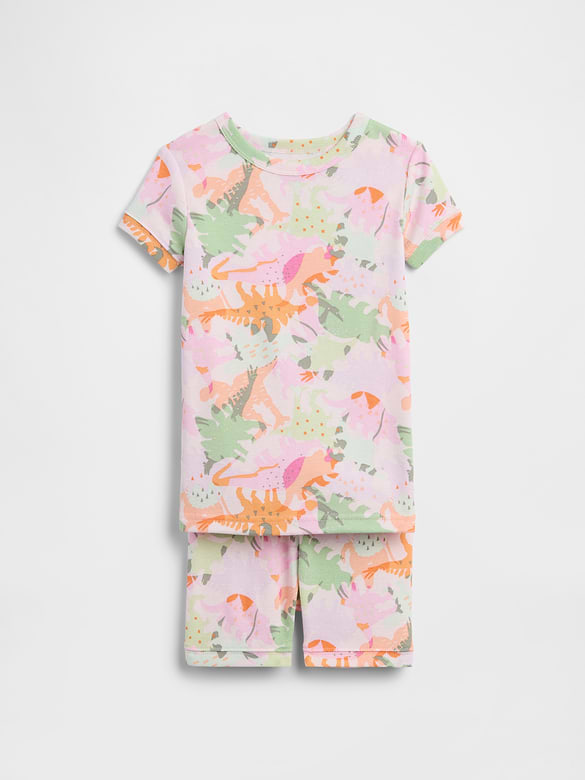 Kids & babyGap 100% Organic Cotton Dino PJ Set