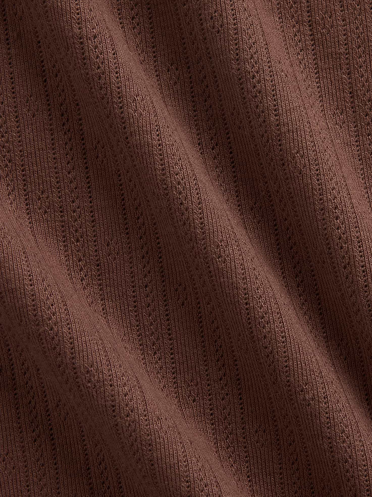 Image number 4 showing, Pointelle Crewneck T-Shirt