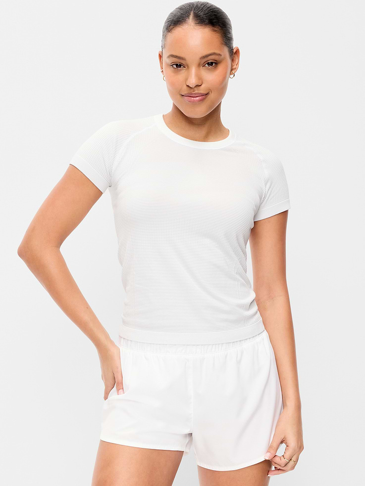 Image number 1 showing, Seamless Fitted T-Shirt