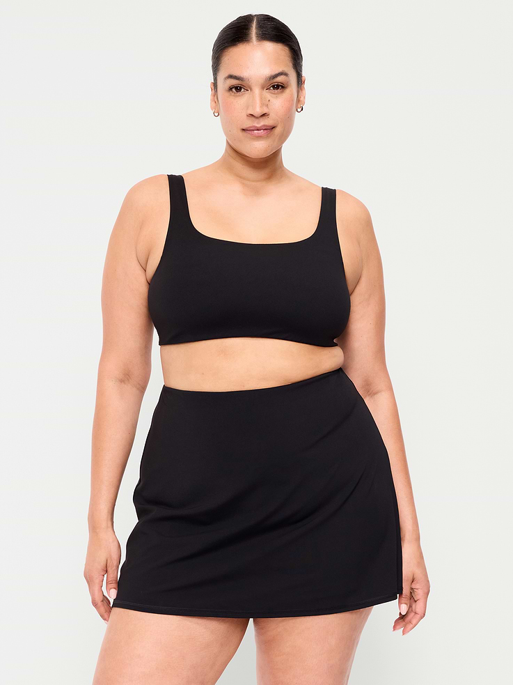 Image number 6 showing, Light Support StudioSmooth Square-Neck Sports Bra
