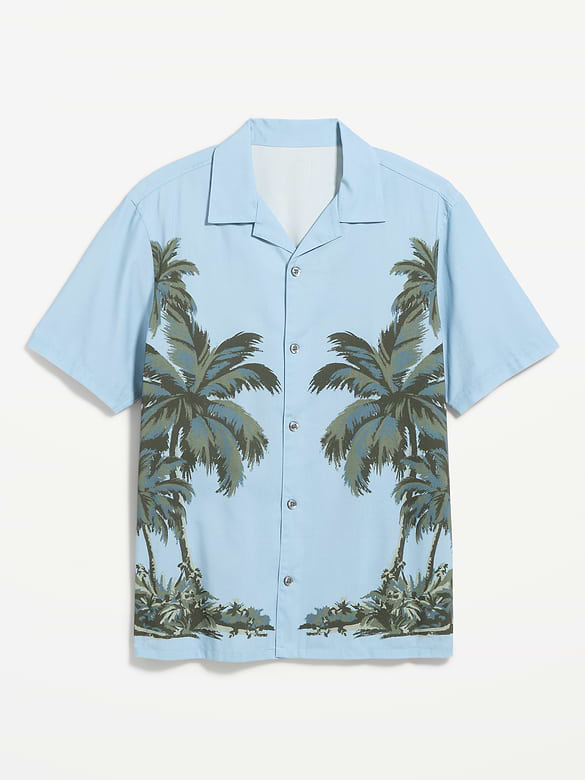 Short-Sleeve Camp Shirt