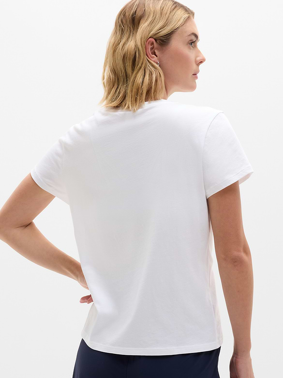 Favorite Cotton V-Neck Tee