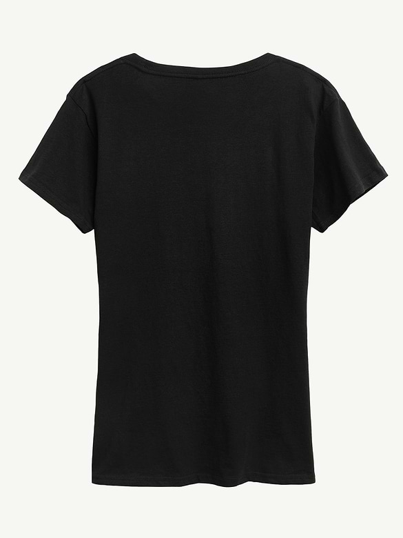 A Tini Bit Lucky Short Sleeve Classic Fit Graphic T-Shirt
