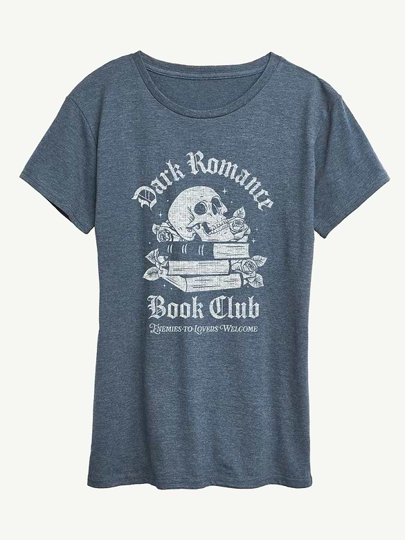 Dark Romance Book Club Short Sleeve Classic Fit Graphic T-Shirt