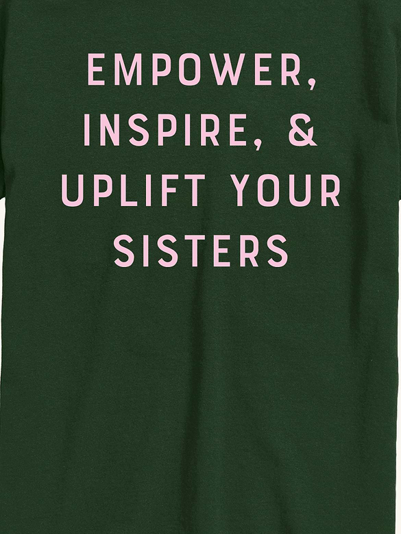 Empower Inspire Uplift Sisters Short Sleeve Graphic T-Shirt