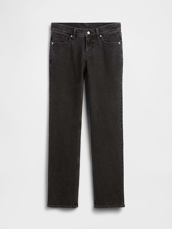 Low Rise '90s Slim Straight Jeans