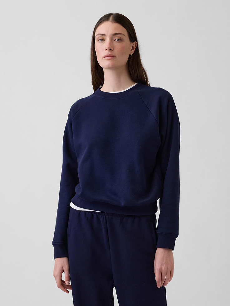 Image number 1 showing, VintageSoft Raglan Sweatshirt
