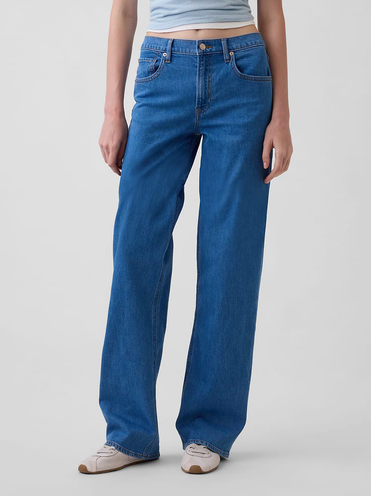 Image number 2 showing, Low Rise '90s Loose Jeans