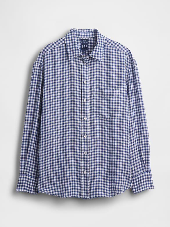 100% Linen Oversized Shirt