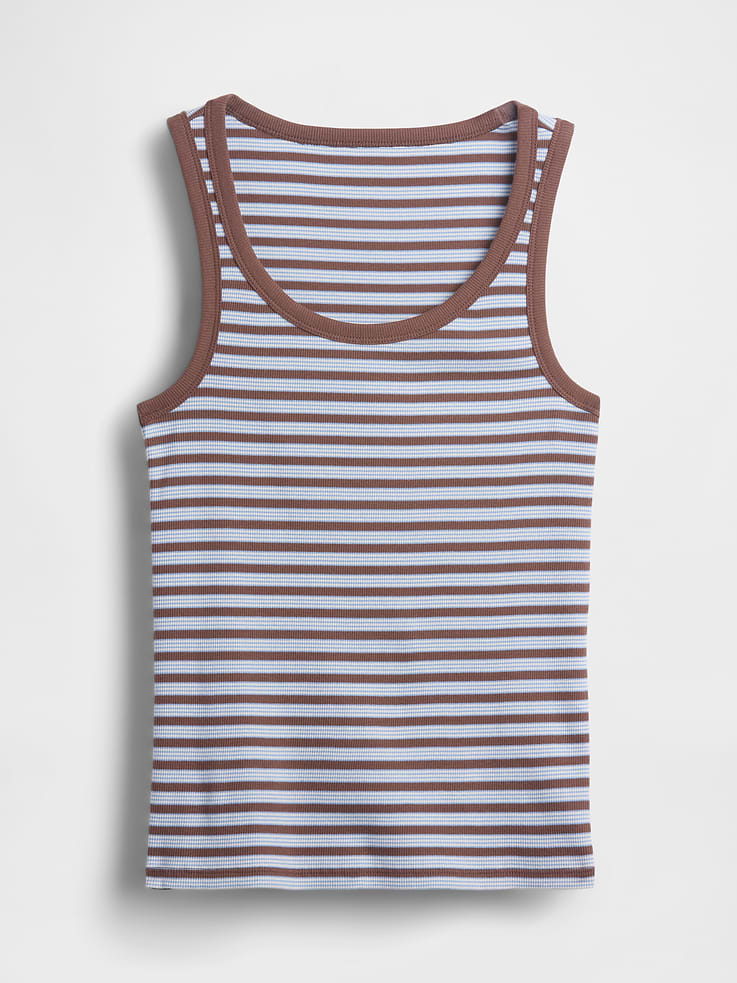 Image number 5 showing, Rib Scoop Tank Top