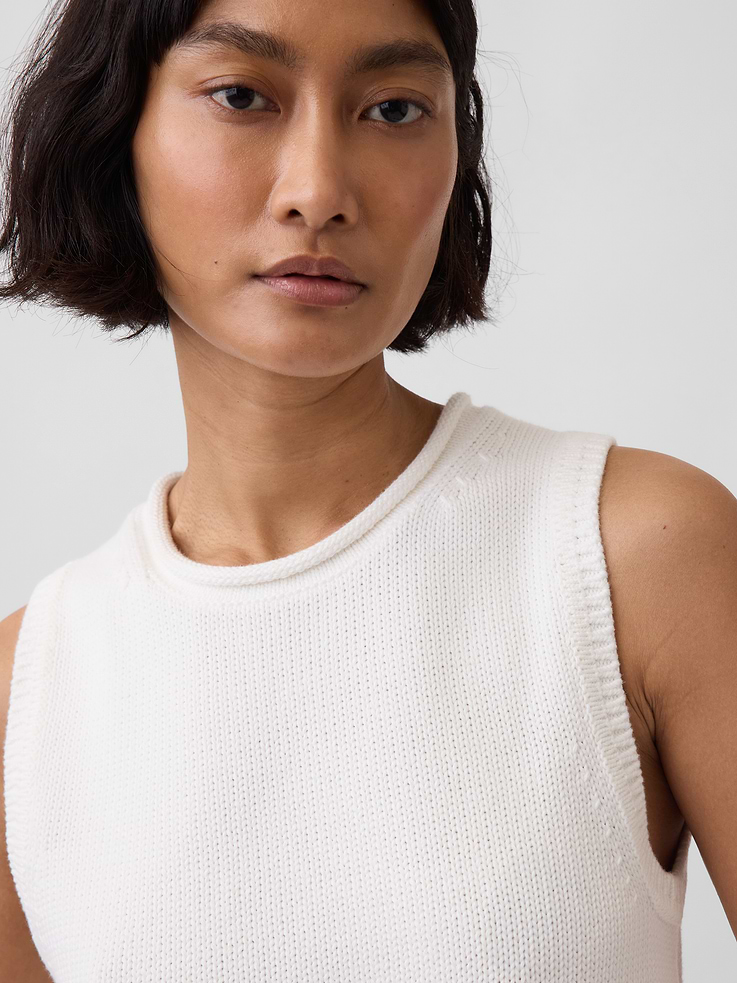 Image number 4 showing, 100% Cotton Sweater Vest