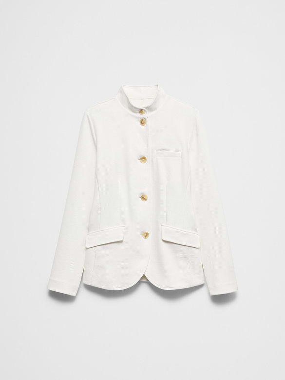 Knit Pique Blazer