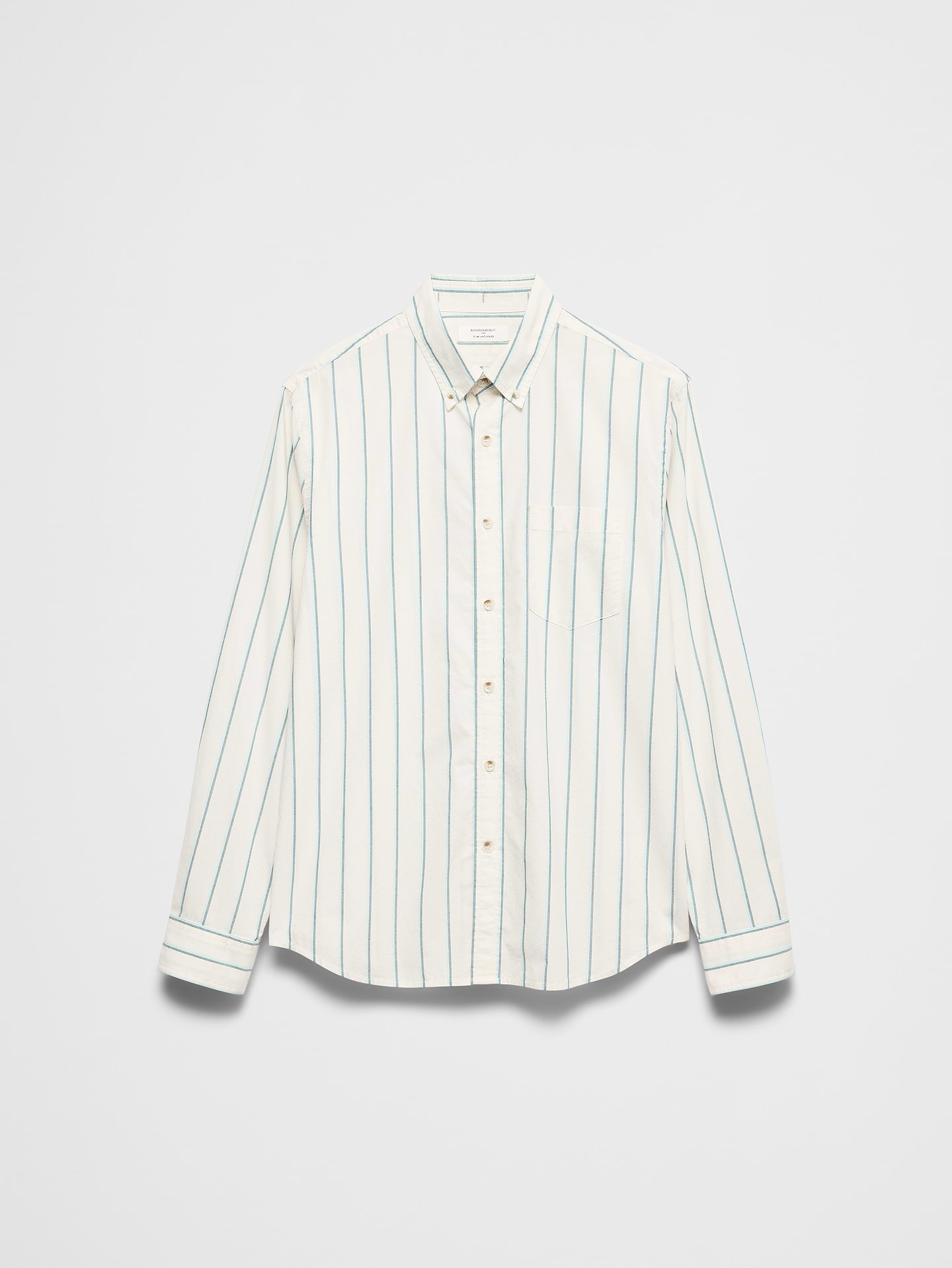 Image number 7 showing, Slim-Fit Softwash Cotton Shirt