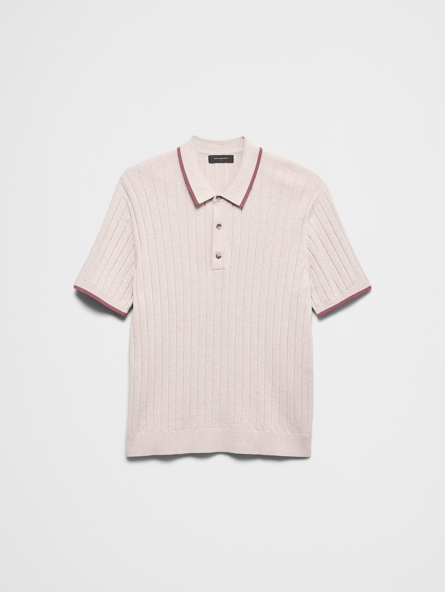 Image number 7 showing, Wide-Ribbed Sweater Polo