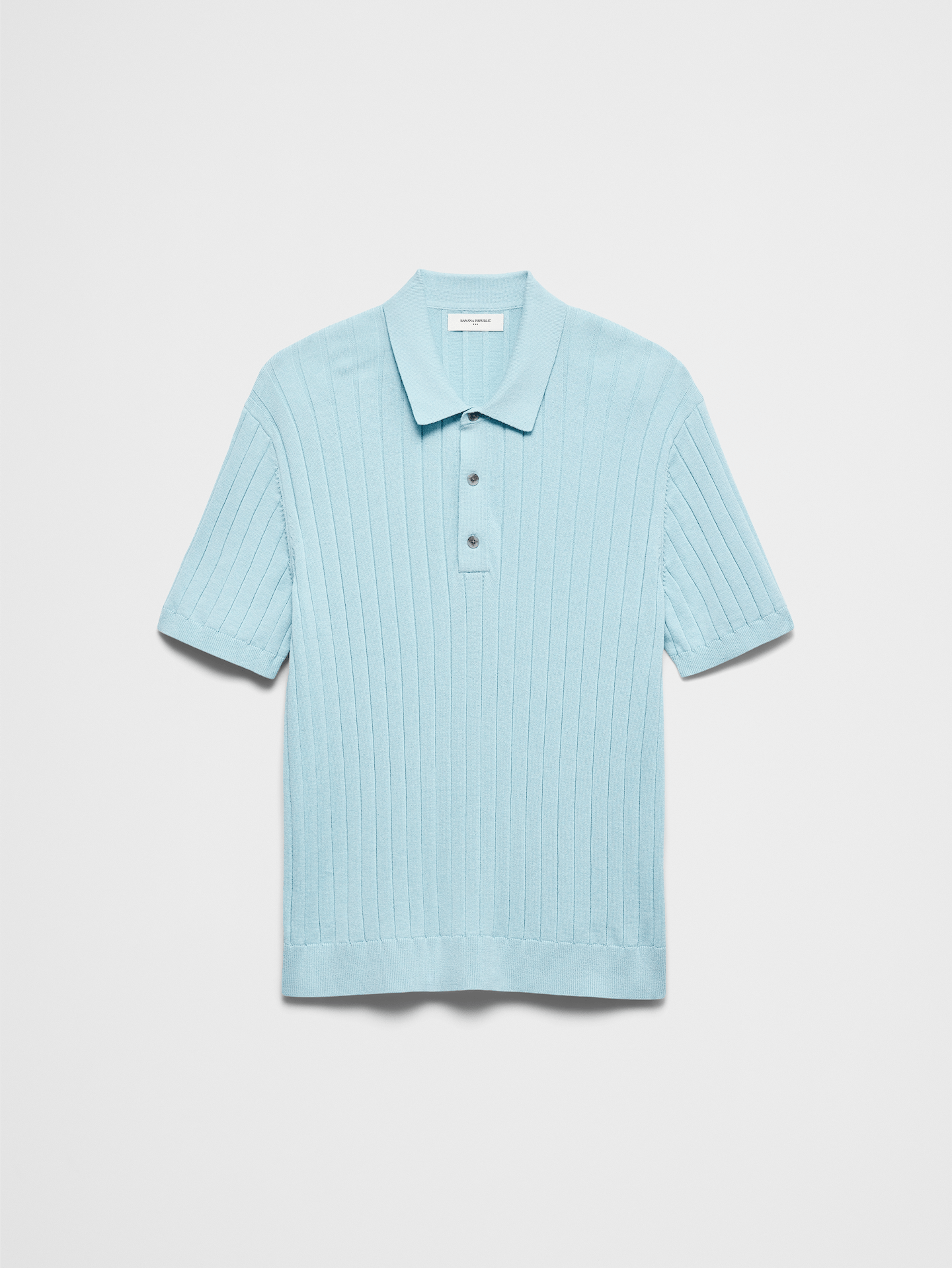 Image number 4 showing, Wide-Ribbed Sweater Polo