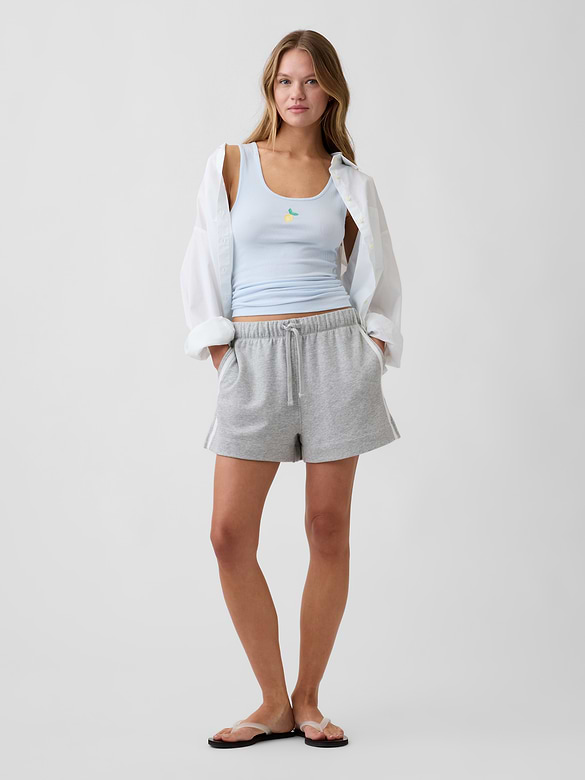 Gap Logo Ribbed Tank Top