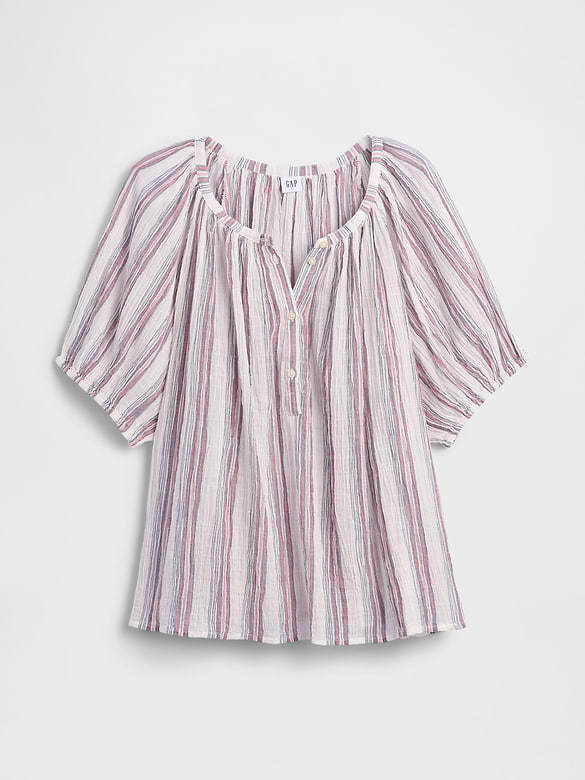 Oversized Puff Sleeve Top