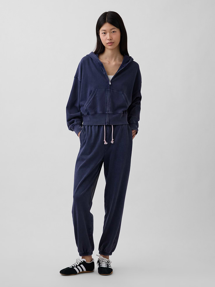 Image number 4 showing, VintageSoft Terry Zip Hoodie