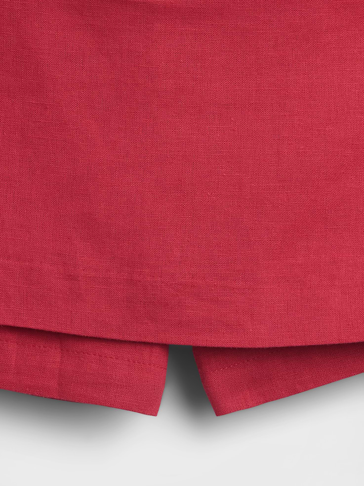 Image number 5 showing, Linen-Blend Mini Skort