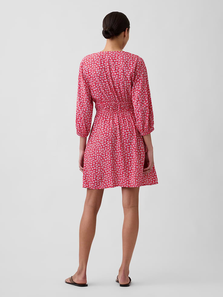 Image number 2 showing, V-Neck Mini Dress