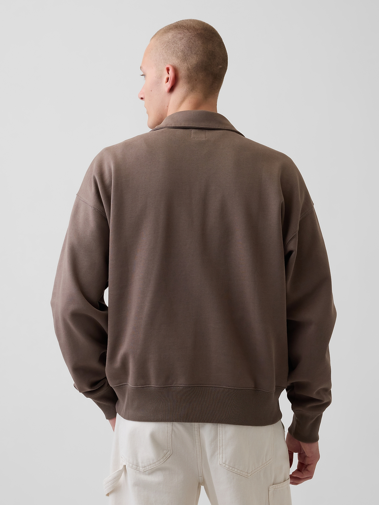 Adult Heavyweight Oversized Quarter-Zip Pullover | Gap