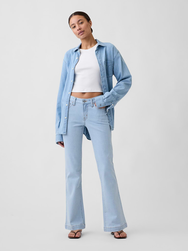 Image number 1 showing, Low Rise Long & Lean Jeans