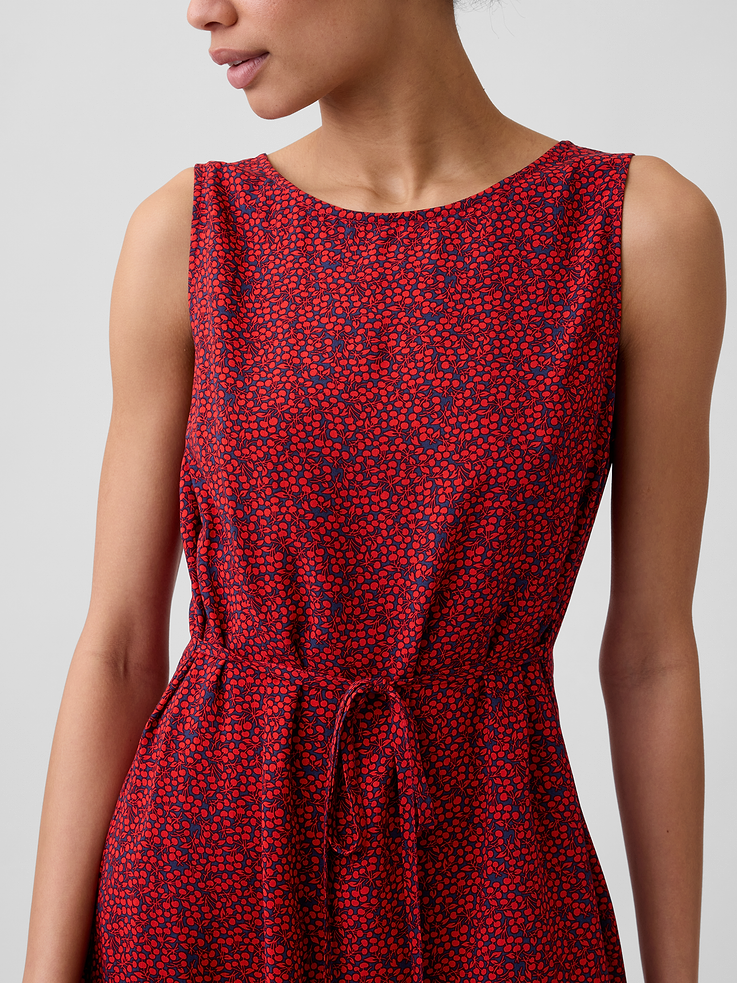 Image number 3 showing, Print Sleeveless Mini Dress